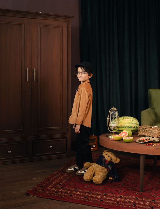 BUTTON DOWN CORDUROY SHIRT