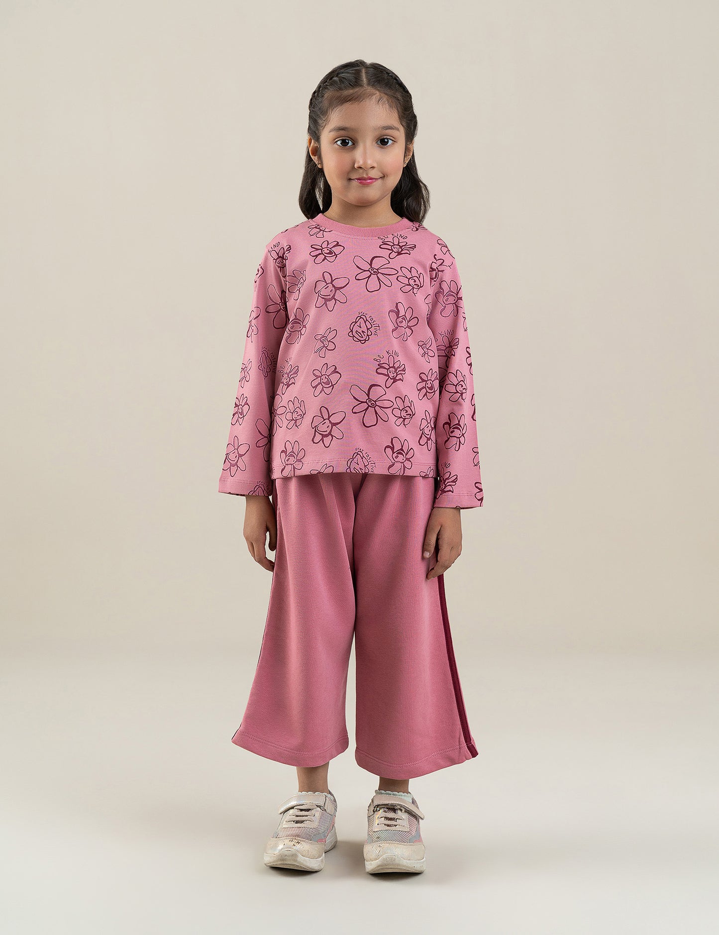 2 PIECE FLORAL PRINTED SUIT