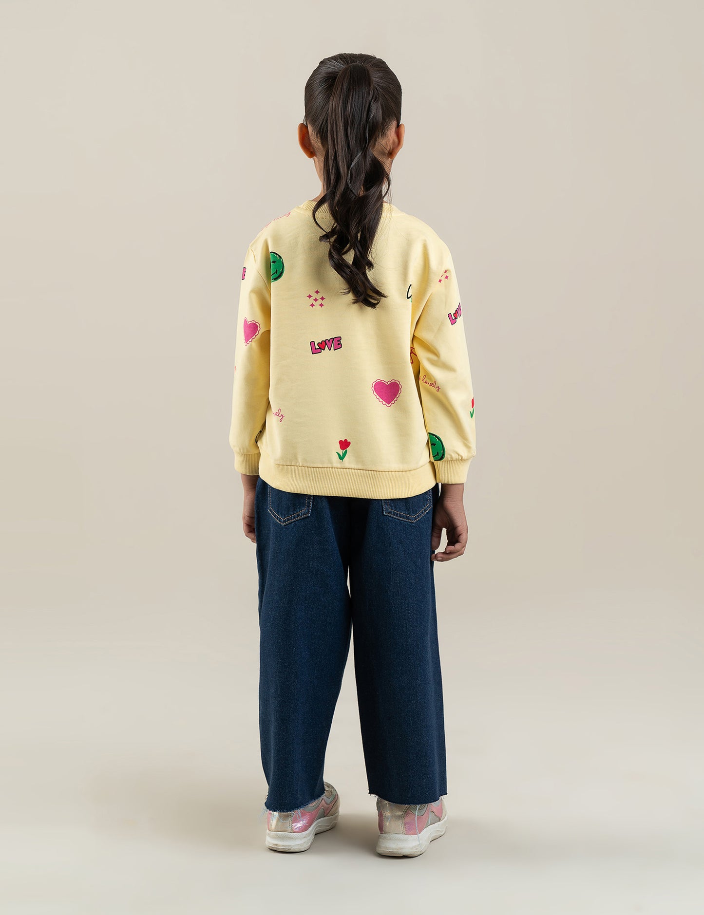 ALWAYS LOVELY PRINTED SWEATSHIRT