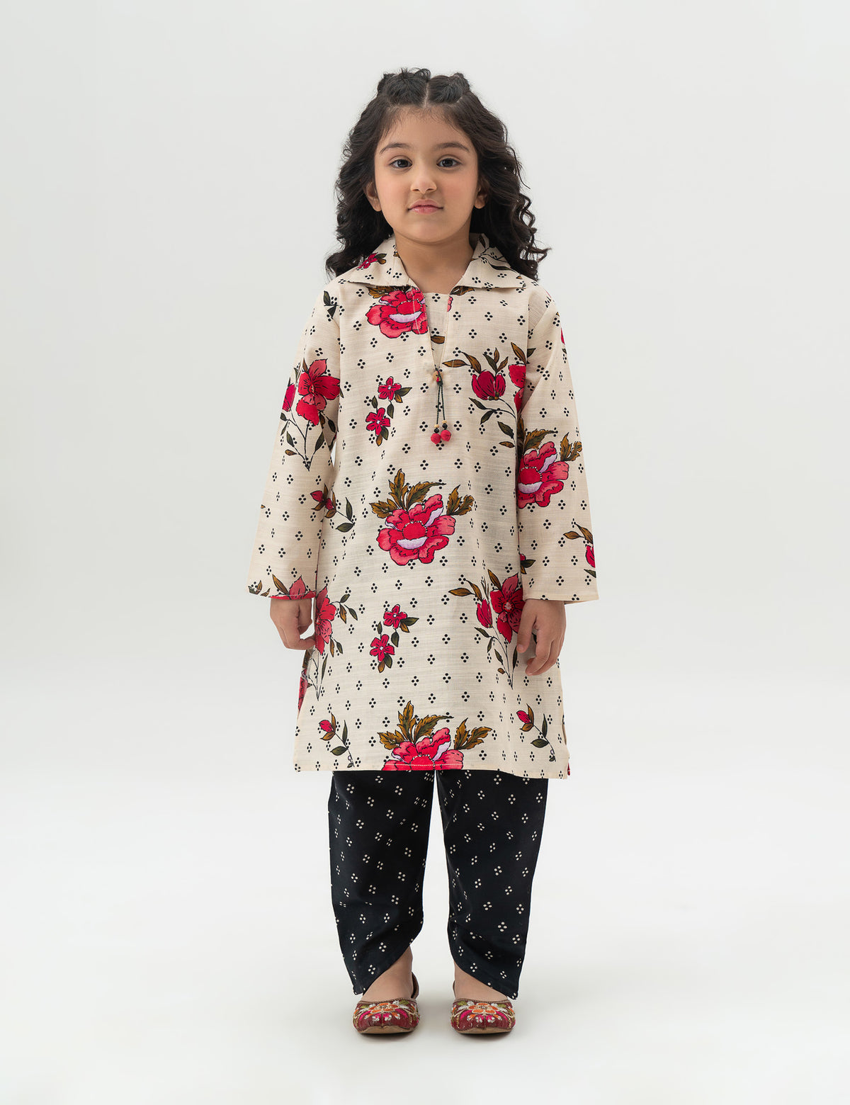 2 PIECE FLORAL PRINTED SUIT