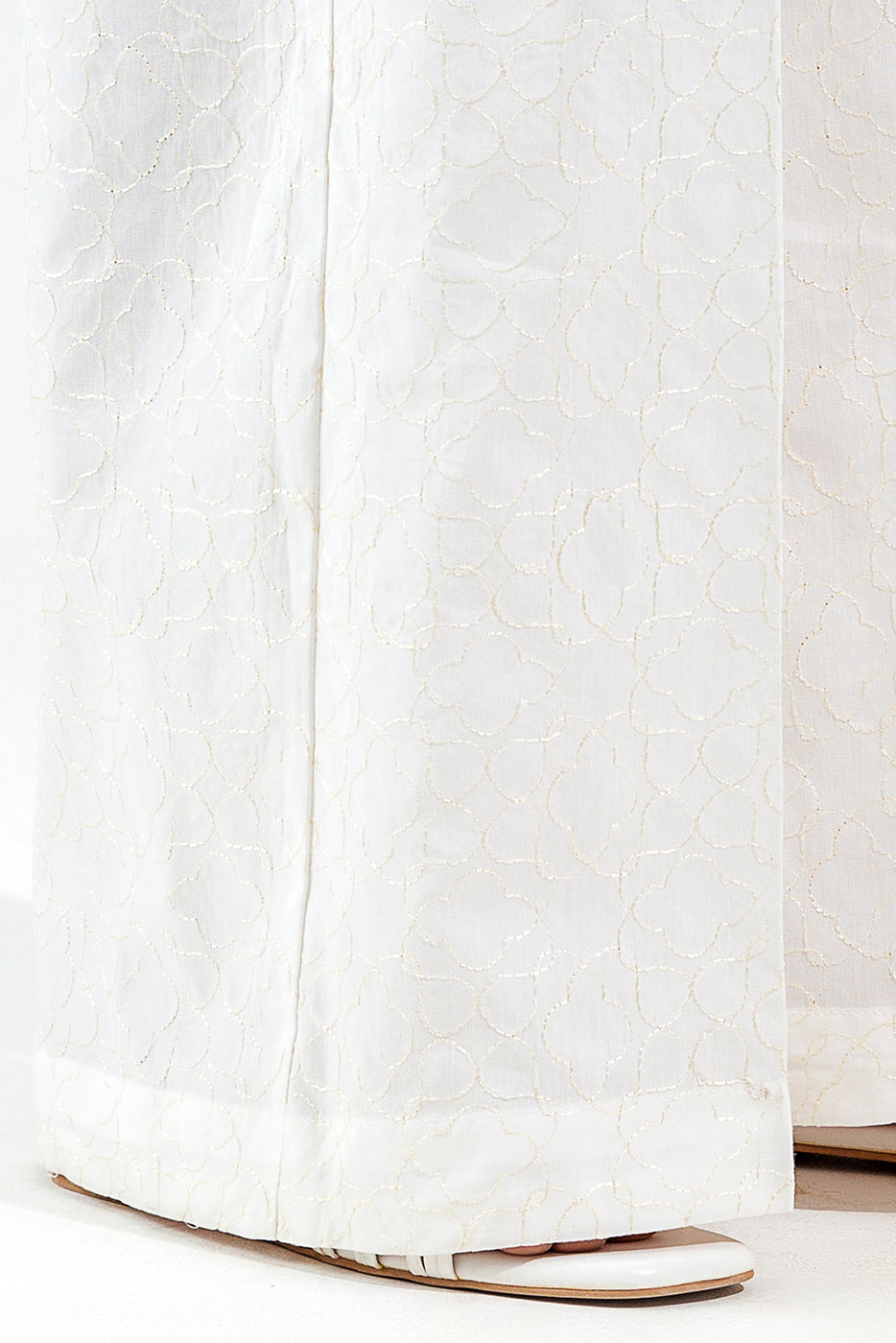 EMBROIDERED CULOTTE PANTS