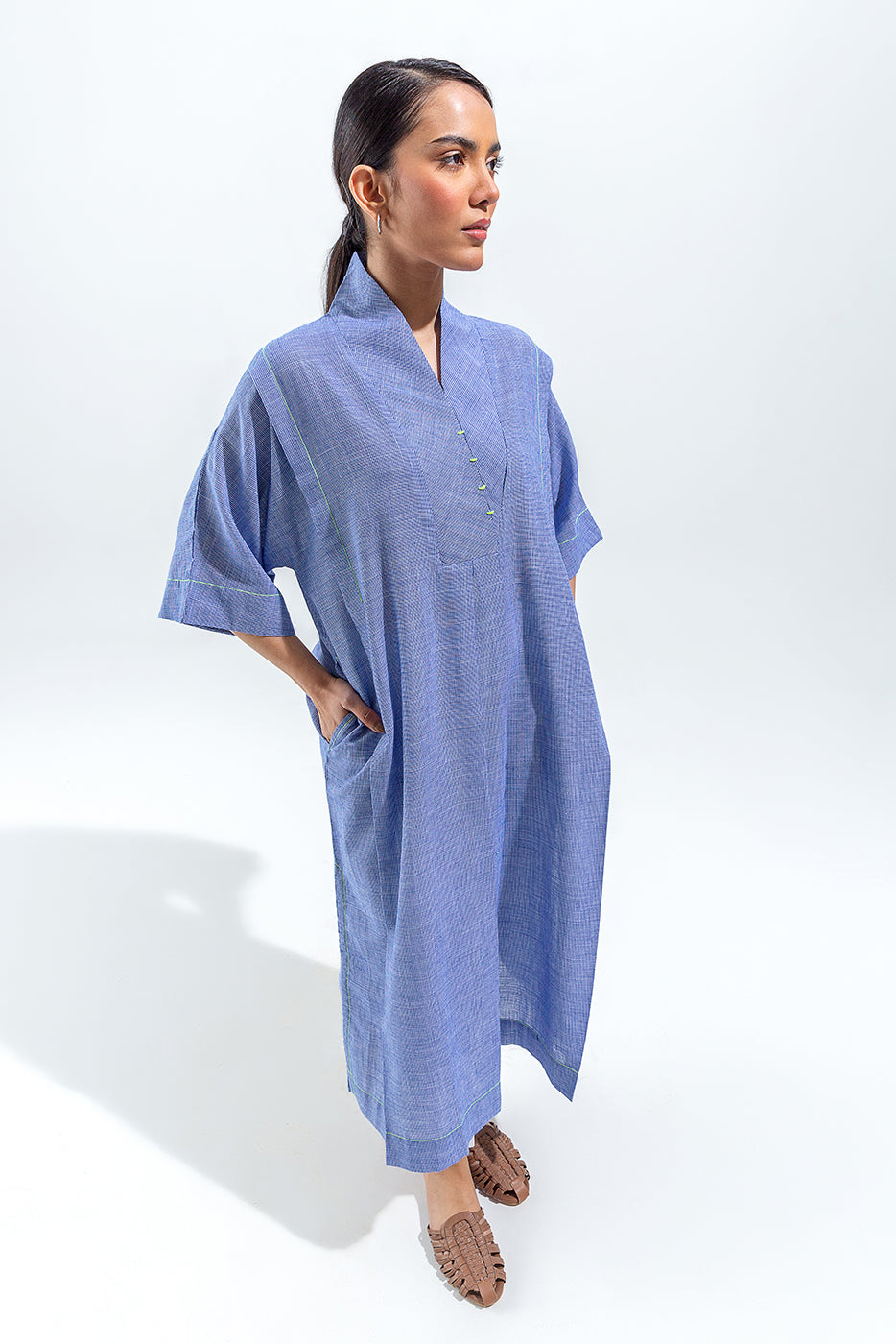 BASIC YARN DYED TUNIC (PRET)