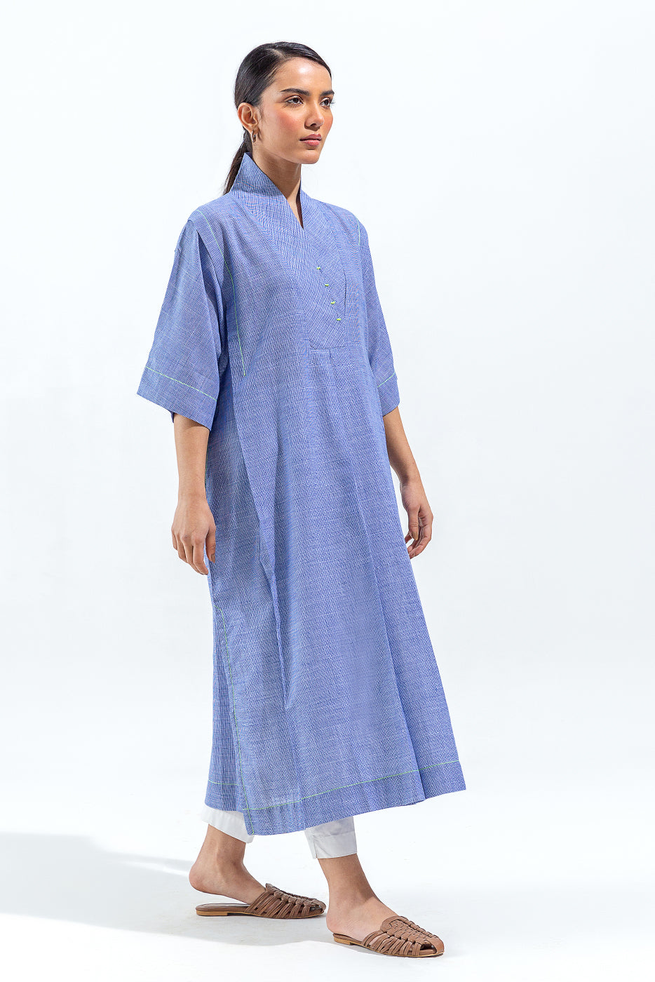BASIC YARN DYED TUNIC (PRET)