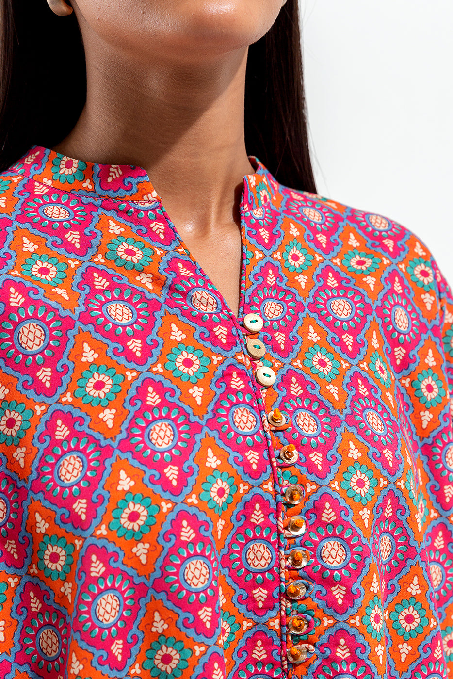 2 PIECE PRINTED LAWN SUIT (PRET)