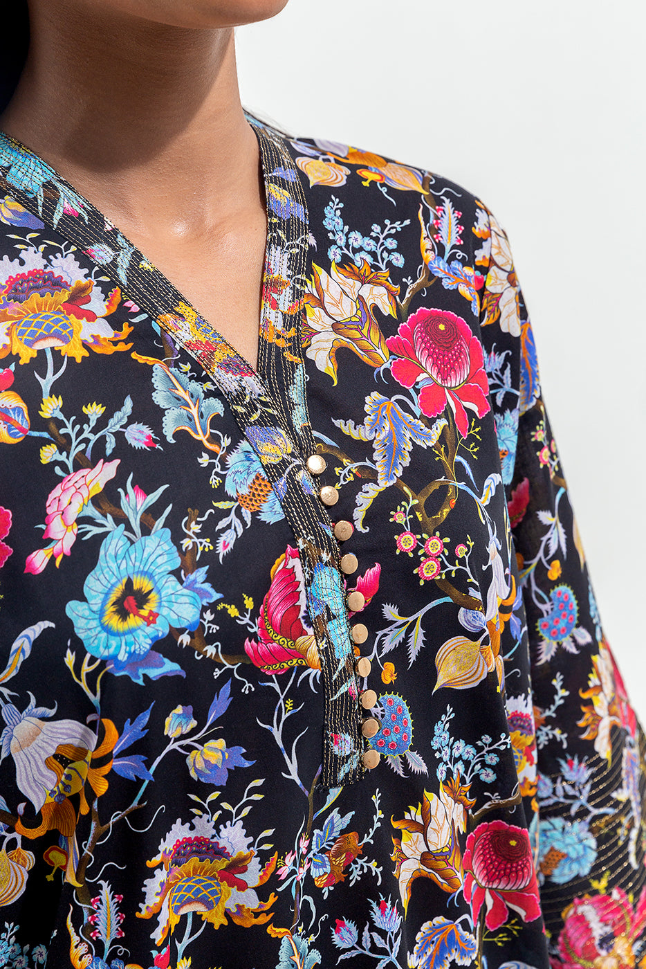 2 PIECE PRINTED LAWN SUIT (PRET)