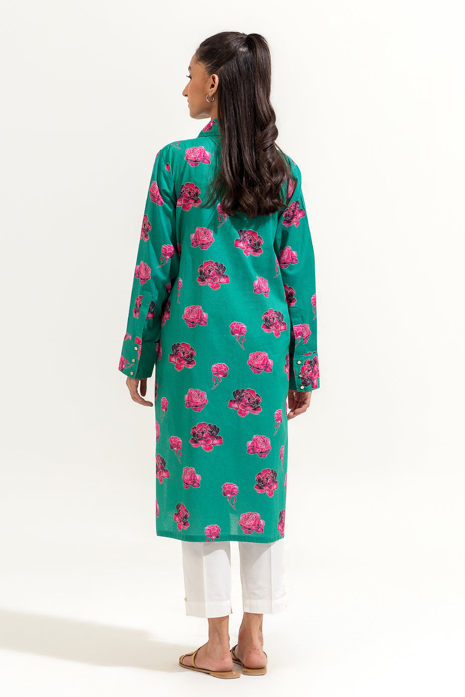 PRINTED LAWN SHIRT (PRET)