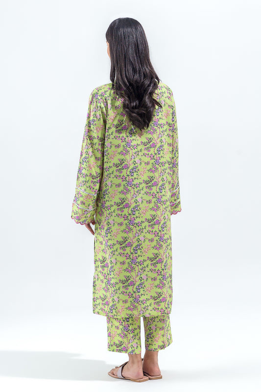 2 PIECE PRINTED VISCOSE SUIT (PRET)