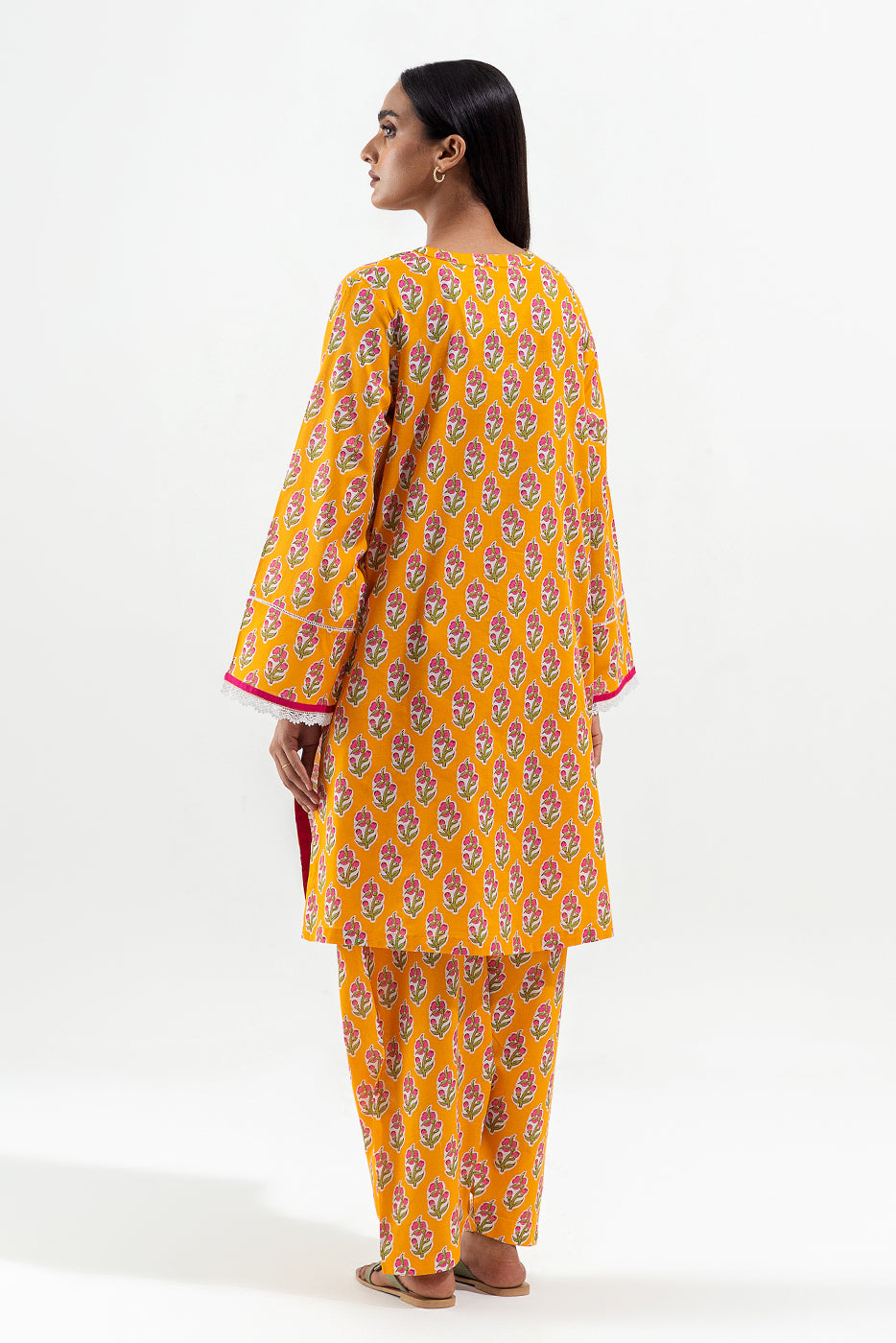 2 PIECE PRINTED LAWN SUIT (PRET)