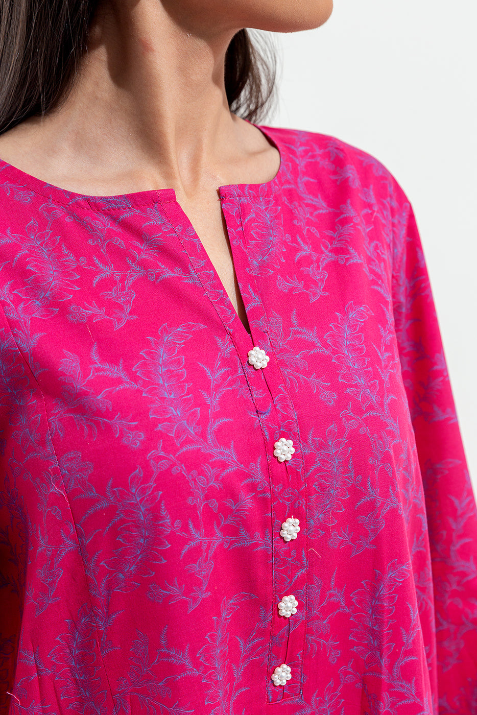 2 PIECE PRINTED LAWN SUIT (PRET)