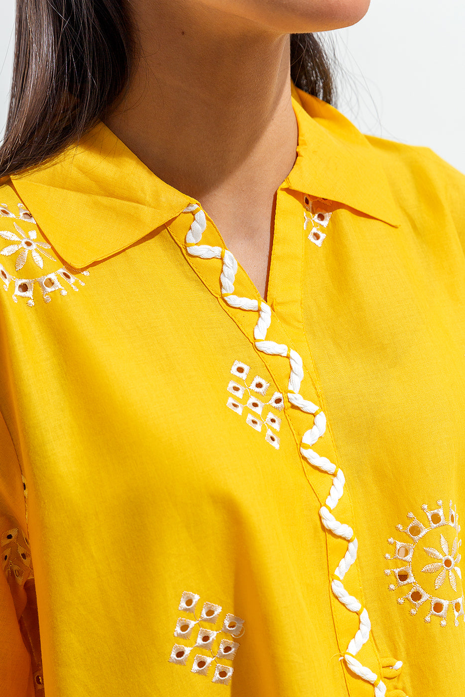 EMBROIDERED FUSION TOP (PRET)
