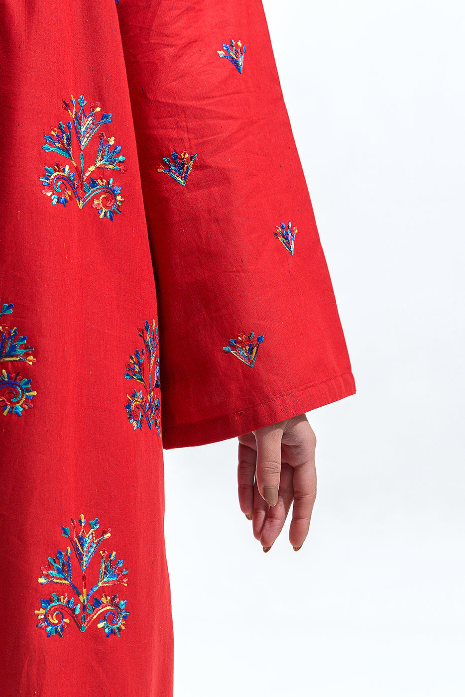 2 PIECE EMBROIDERED MULTI NEPS SUIT (PRET)