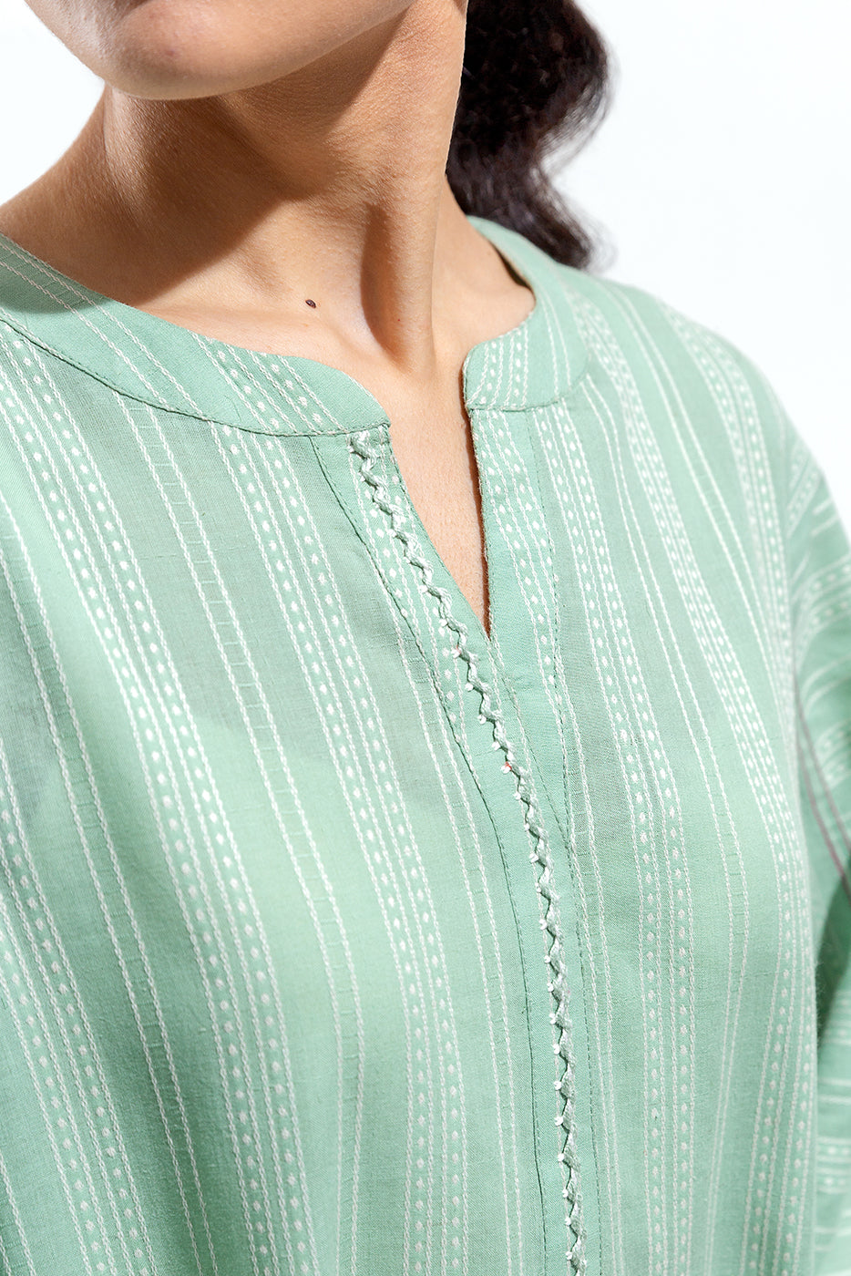 BASIC JACQUARD DOBBY SHIRT (PRET)