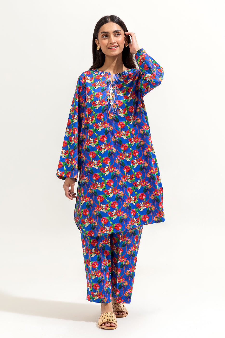 2 PIECE PRINTED PREMIUM LAWN SUIT (PRET)