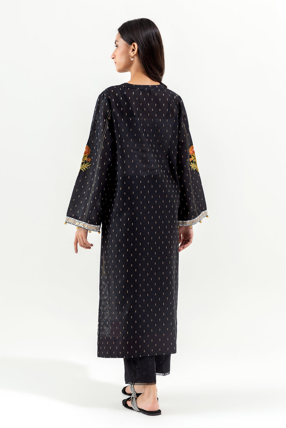 EMBROIDERED JACQUARD SHIRT (LUXURY-PRET)