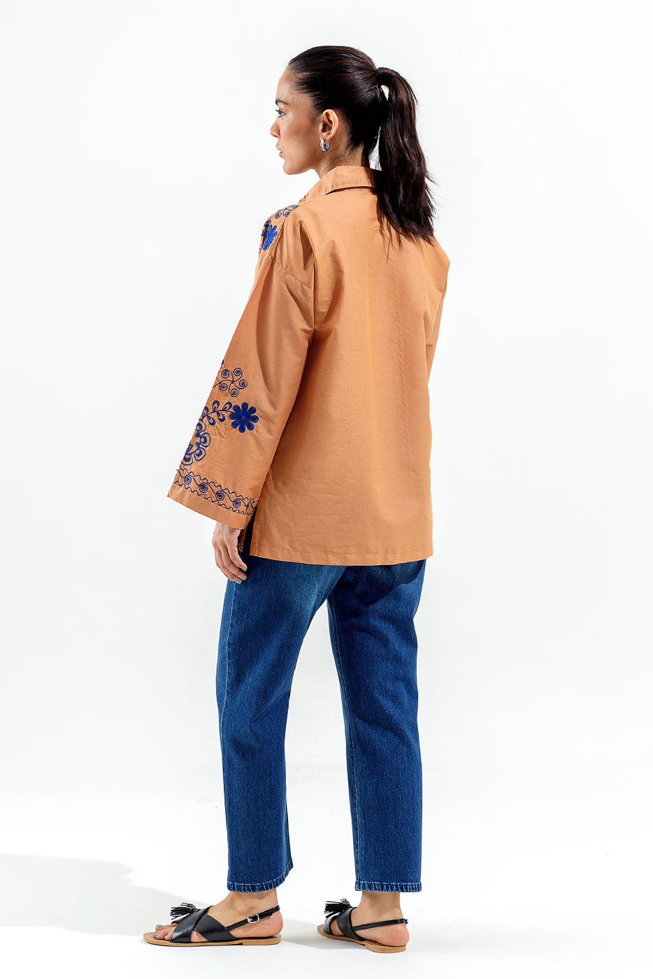 EMBROIDERED FUSION TOP (PRET)