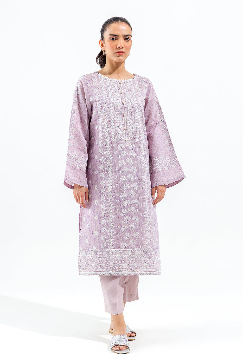 2 PIECE EMBROIDERED FANCY NEPS SUIT (LUXURY PRET) - BEECHTREE