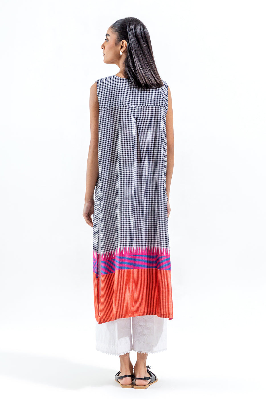 EMBROIDERED YARN DYED SHIRT (PRET)