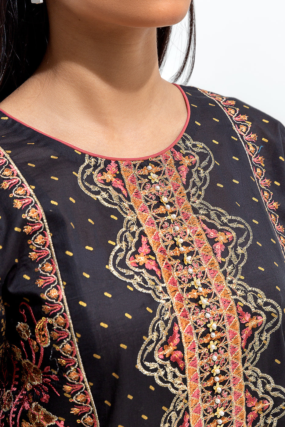 3 PIECE LAWN SUIT (LUXURY PRET)