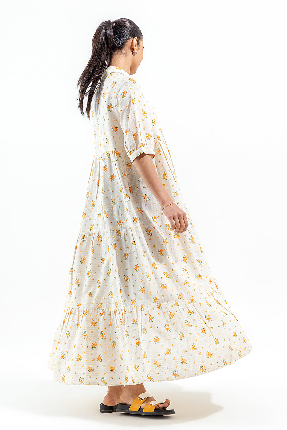 FLORAL TIER DRESS