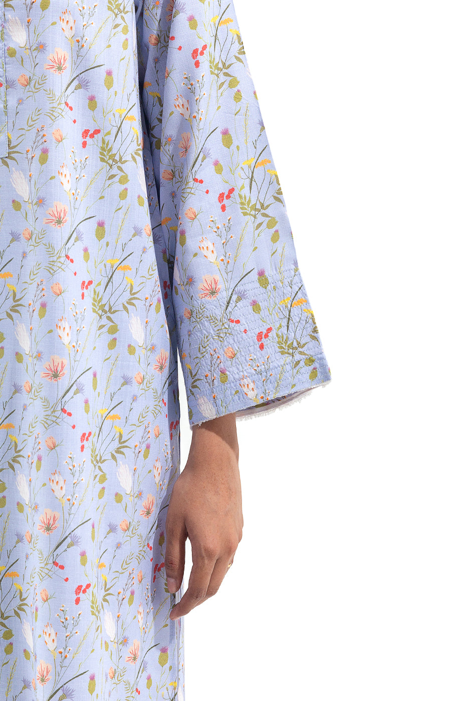 2 PIECE PRINTED VISCOSE SUIT (PRET)