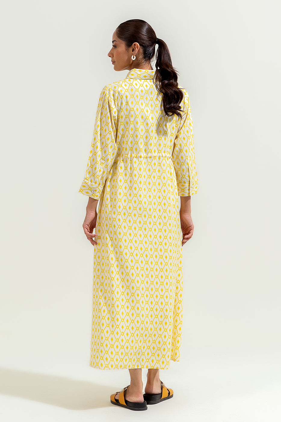 PRINTED LONG DRESS