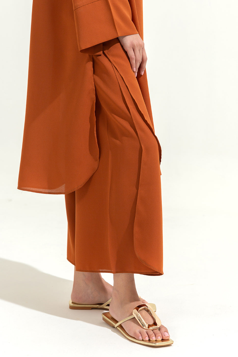 2 PIECE BASIC SILK SUIT (LUXURY-PRET)