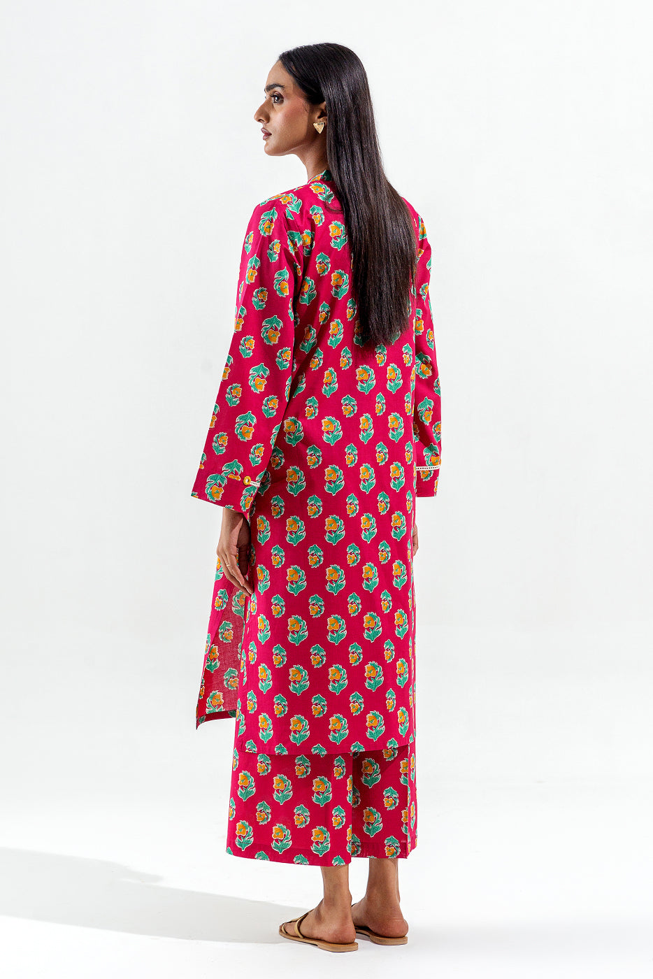 2 PIECE PRINTED LAWN SUIT (PRET)