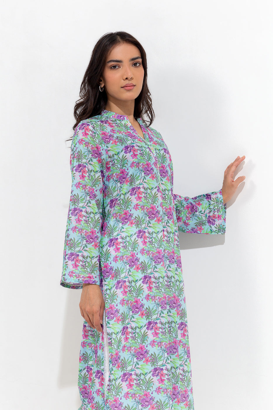 PRINTED LAWN SHIRT (PRET)