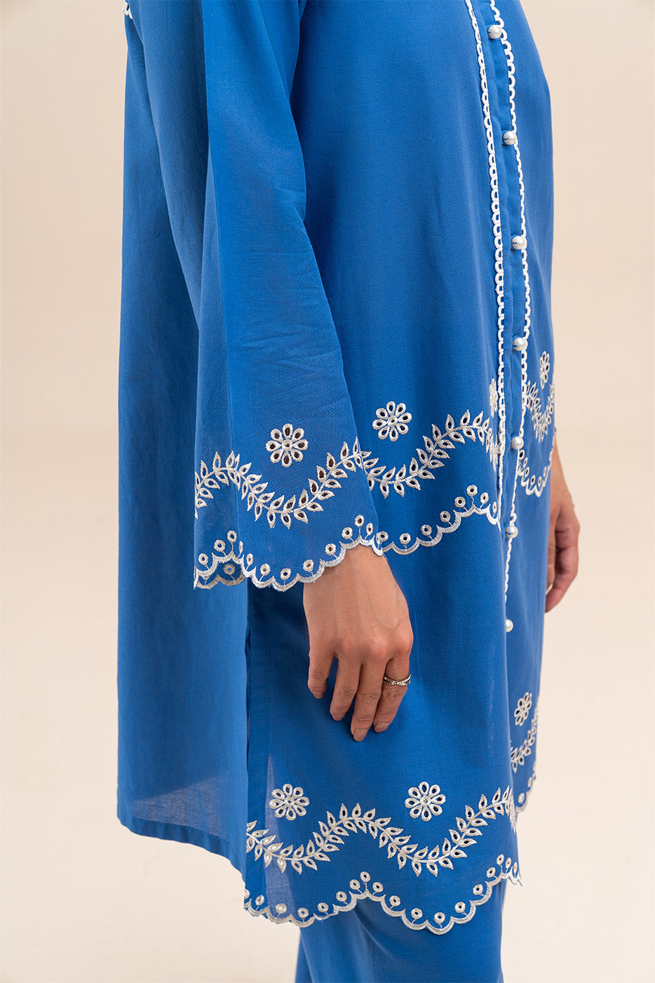 2 PIECE FUSION LAWN SUIT (PRET)