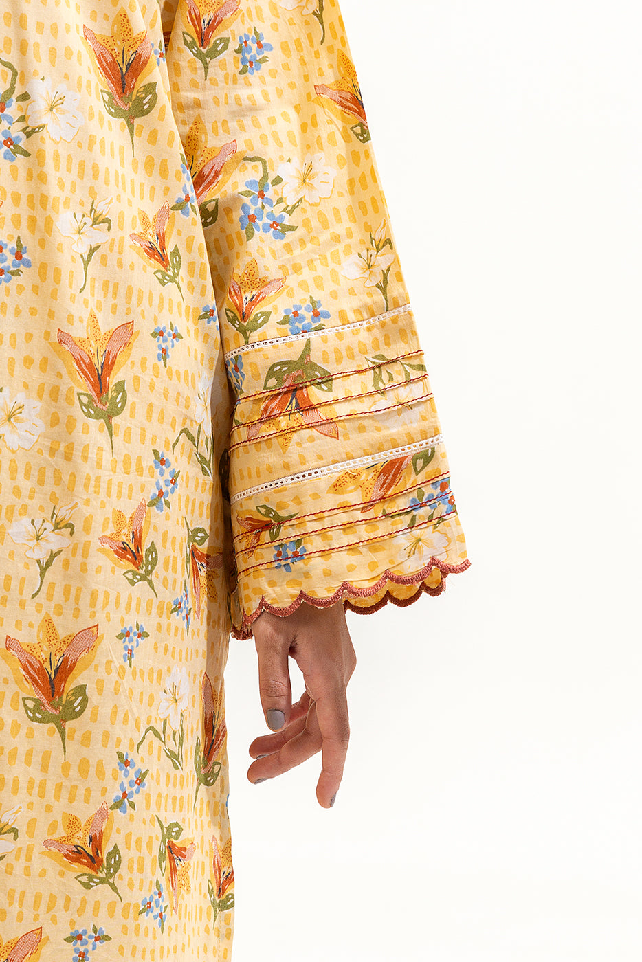 2 PIECE PRINTED LAWN SUIT (PRET)