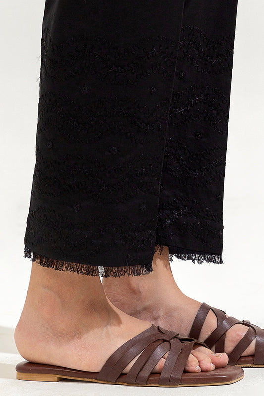 EMBROIDERED STRAIGHT PANTS