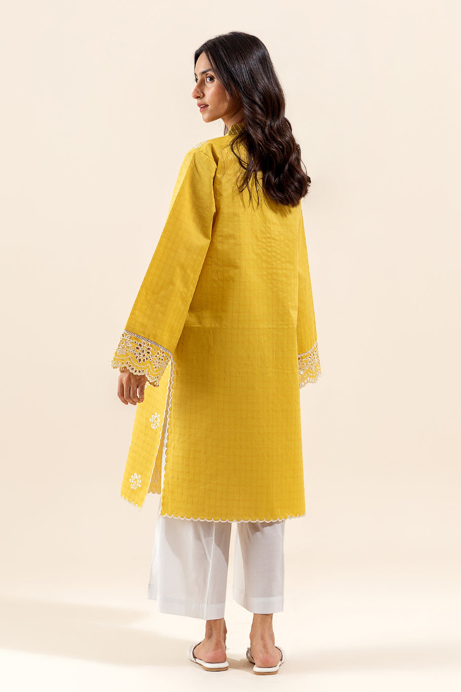 1 PIECE EMBROIDERED MISSURI SHIRT-AMBER RADIANCE (UNSTITCHED)