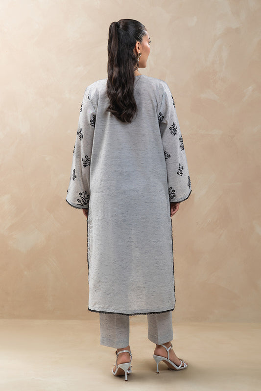 2 PIECE EMBROIDERED MULTI NEPS SHIRT (LUXURY-PRET)