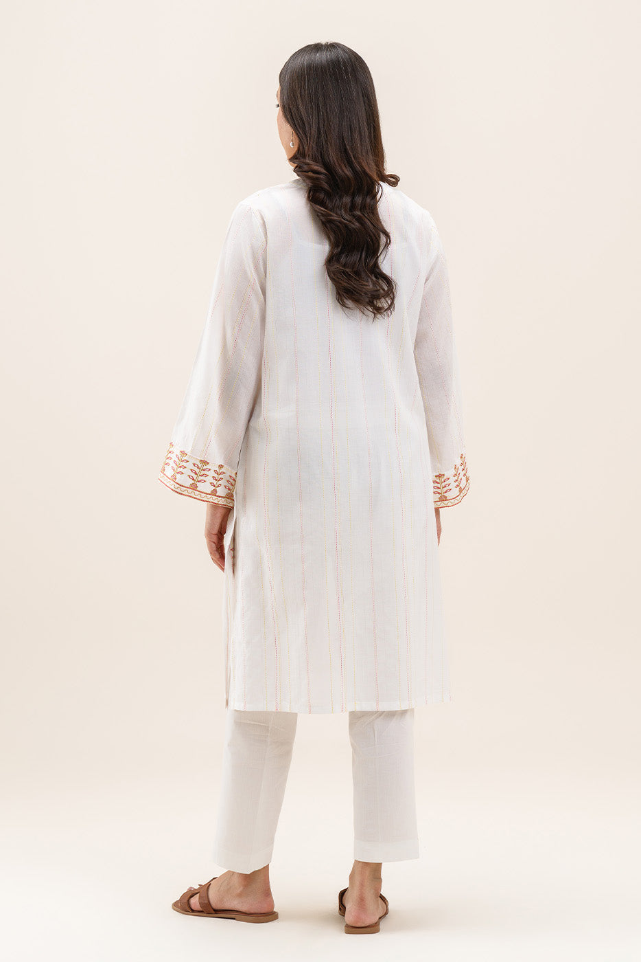 EMBROIDERED DORIA SHIRT (PRET)