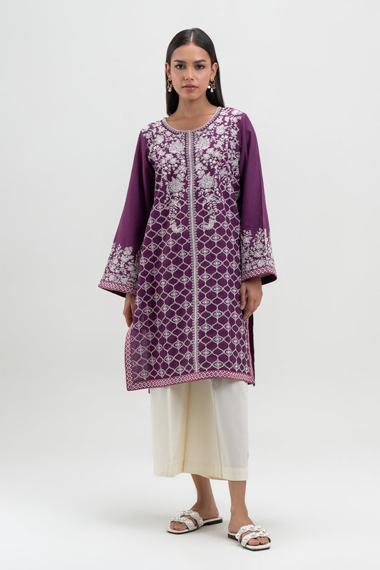 EMBROIDERED MULTI NEPS SHIRT (PRET)