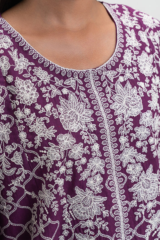 EMBROIDERED MULTI NEPS SHIRT (PRET)