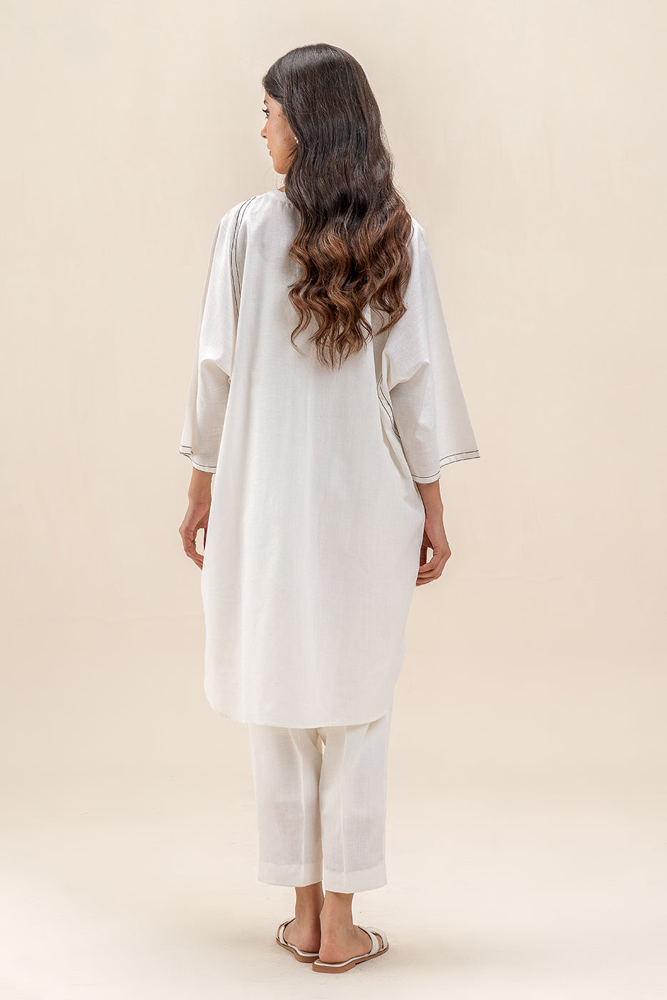 2 PIECE BASIC LINEN SUIT (PRET)