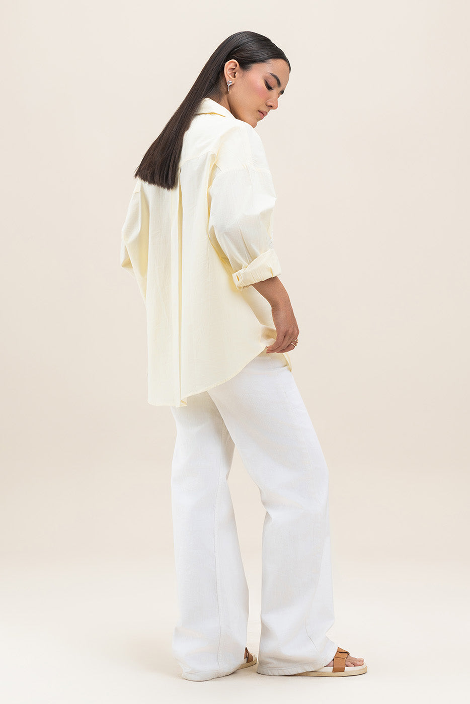 OVERSIZED BUTTON-THROUGH SHIRT