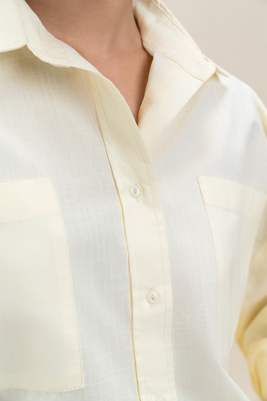 OVERSIZED BUTTON-THROUGH SHIRT