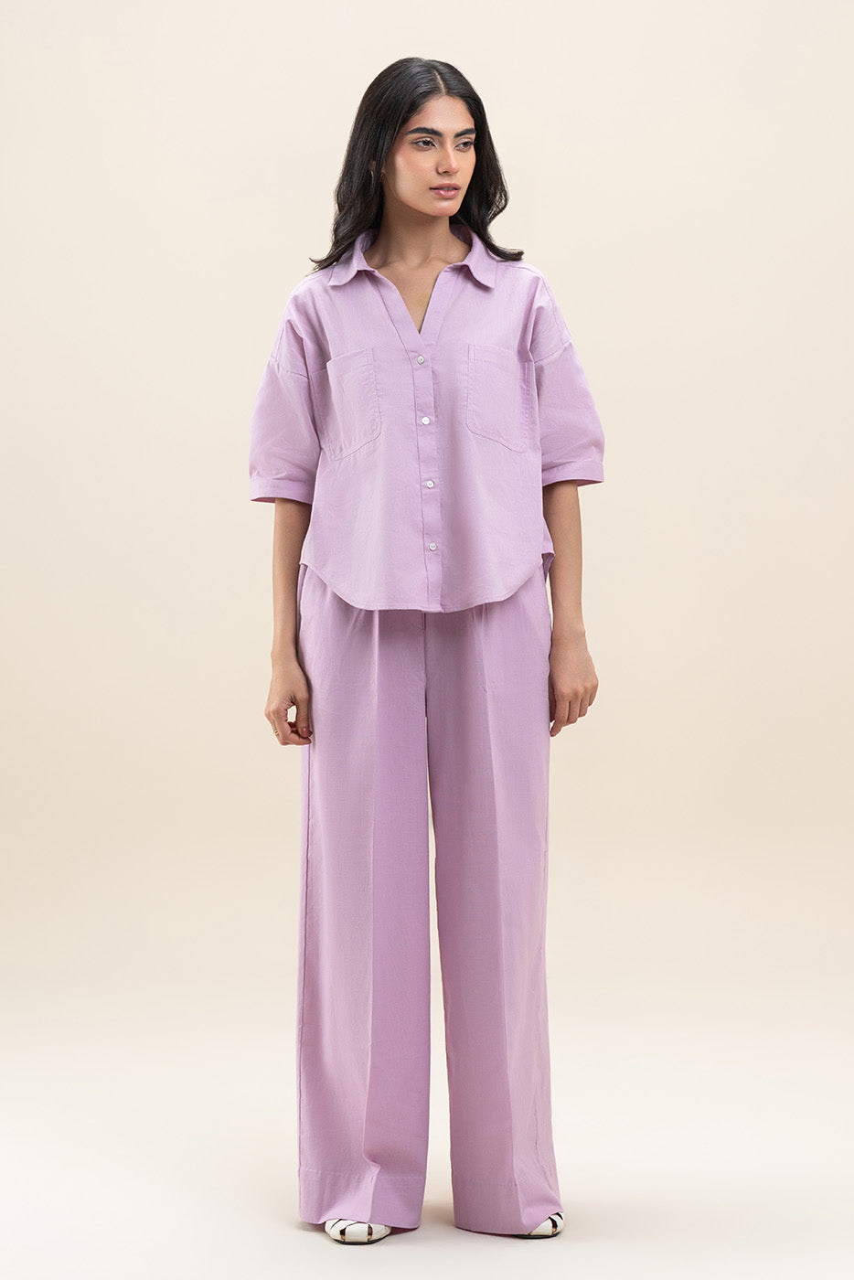 2 PIECE BASIC LINEN SUIT (WESTERN)