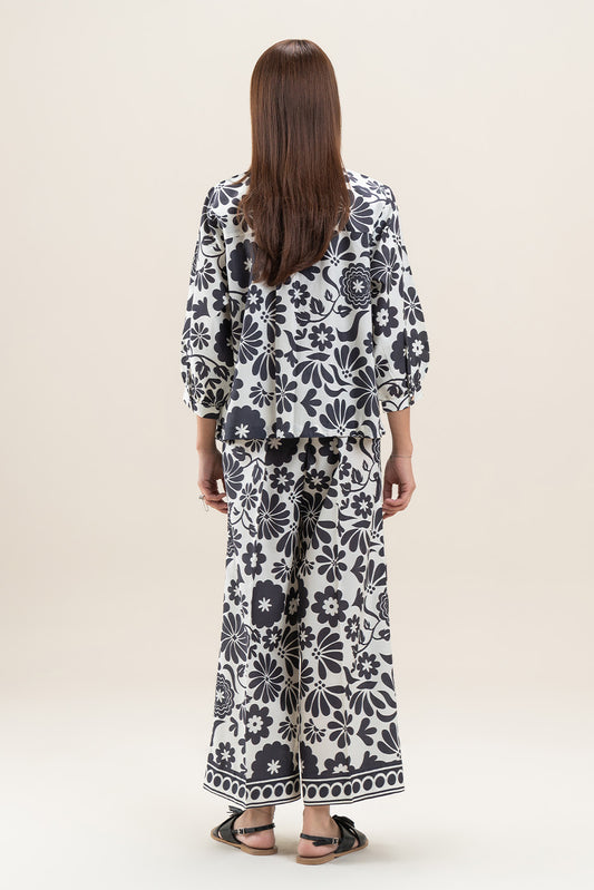 FLORAL VISCOSE COORD SET