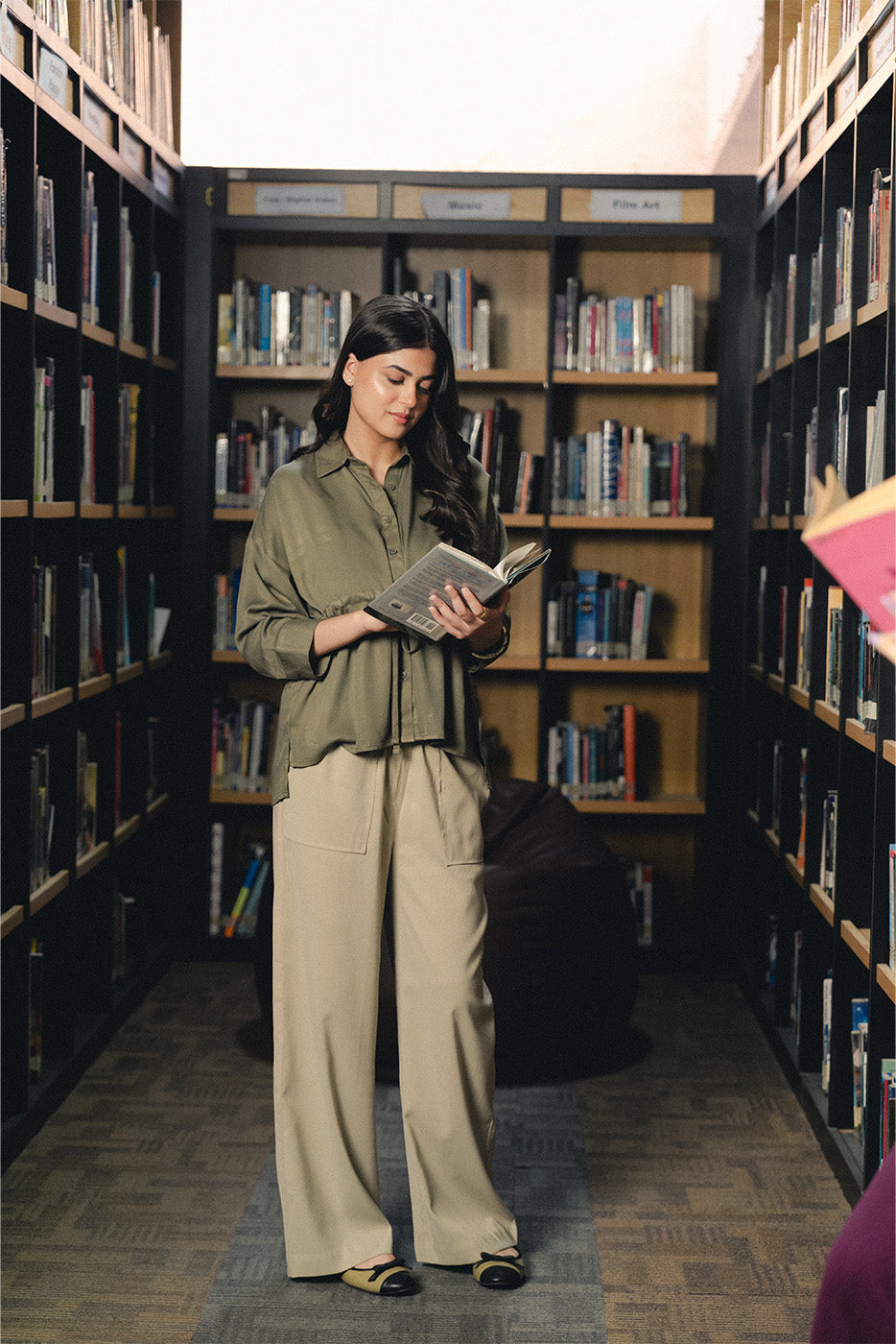 BUTTON-THROUGH ADJUSTABLE WAIST TOP