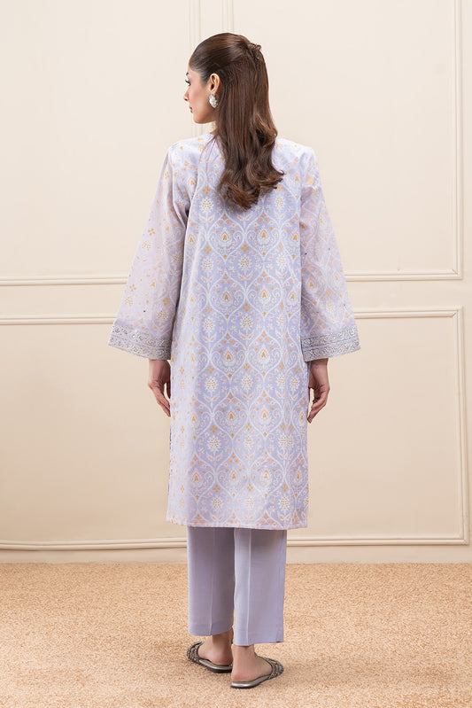 2 PIECE PRINTED PAPER COTTON SUIT (PRET)