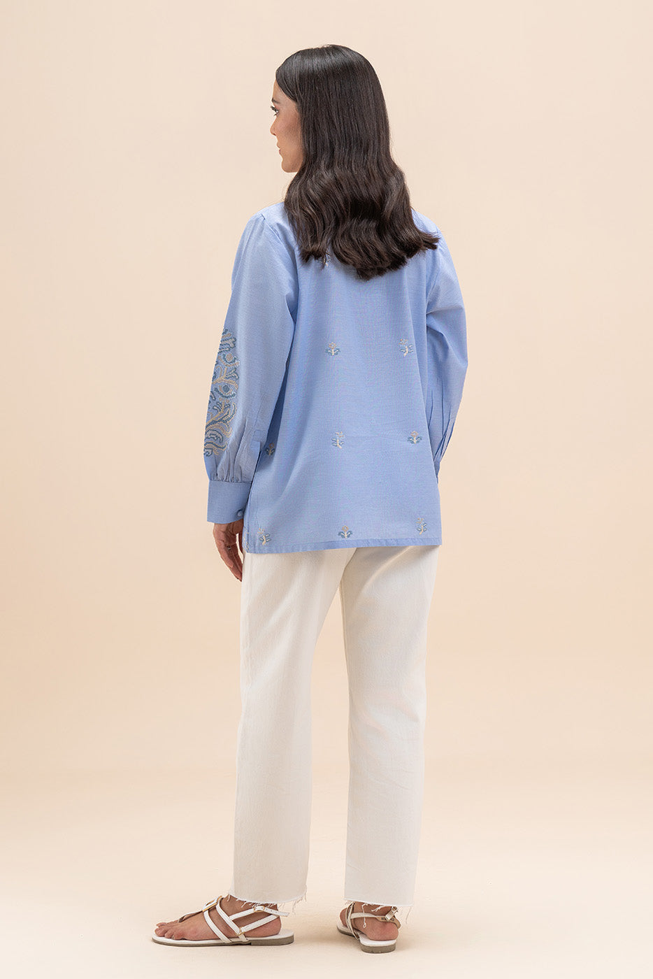EMBROIDERED CHAMBERY TOP (PRET)