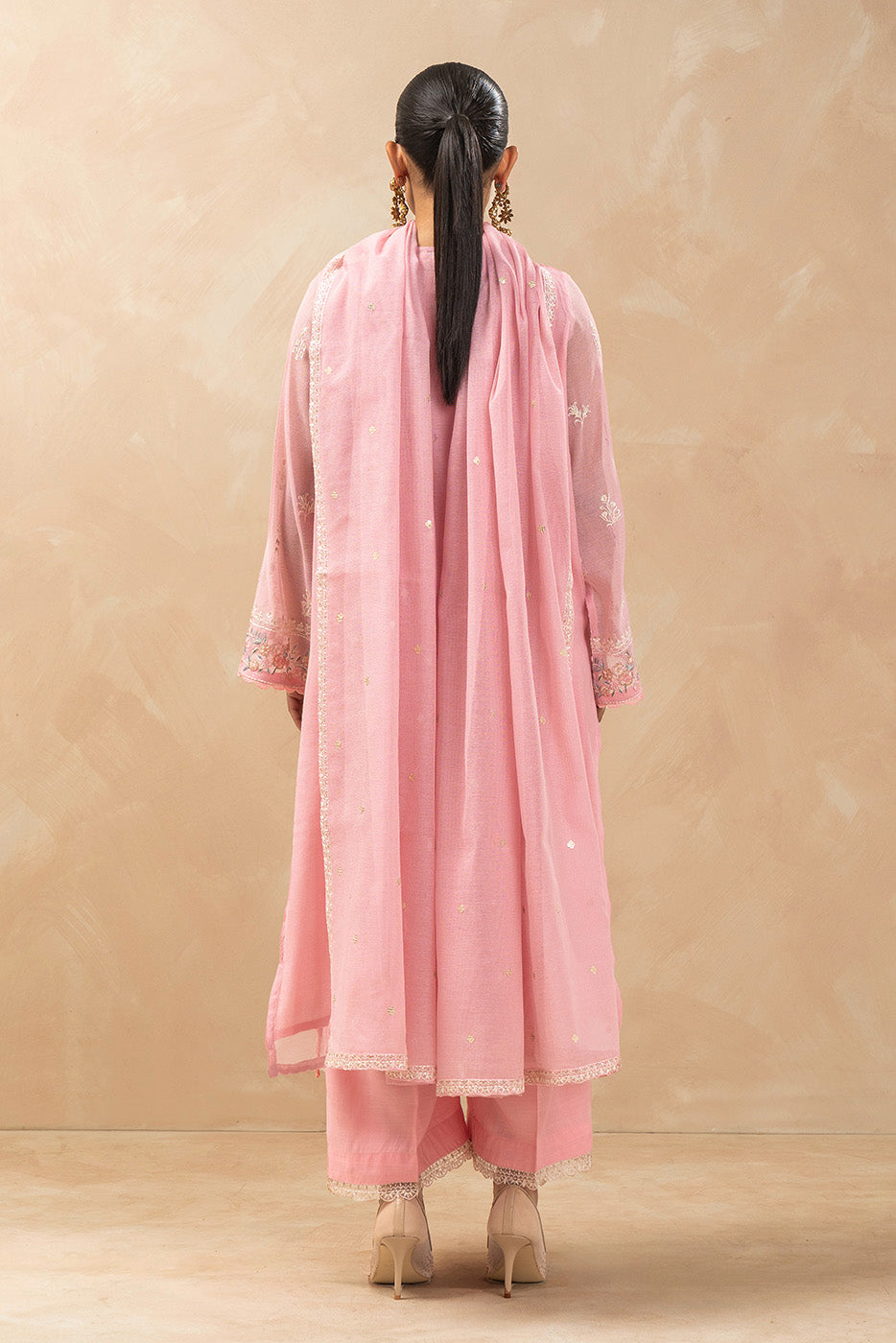 3 PIECE EMBROIDERED MONARK SUIT (LUXURY-PRET)