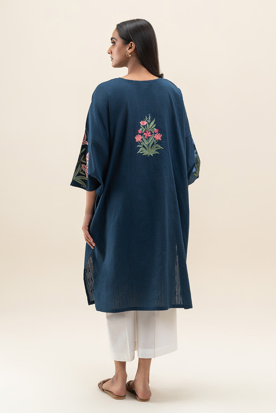 EMBROIDERED BROCIA DORIA SHIRT (PRET)