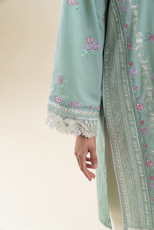EMBROIDERED LAWN SHIRT (PRET)