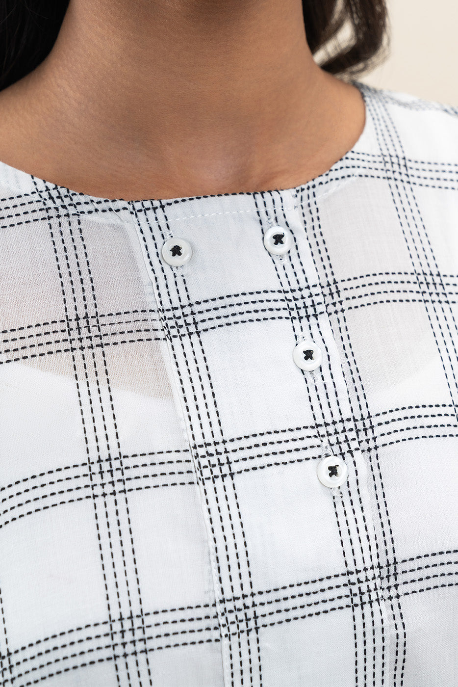 EMBROIDERED YARN DYED JACQUARD SHIRT (PRET)