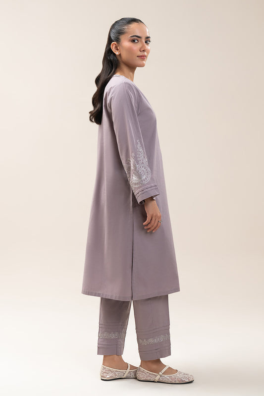 2 PIECE EMBROIDERED LAWN SUIT (PRET)