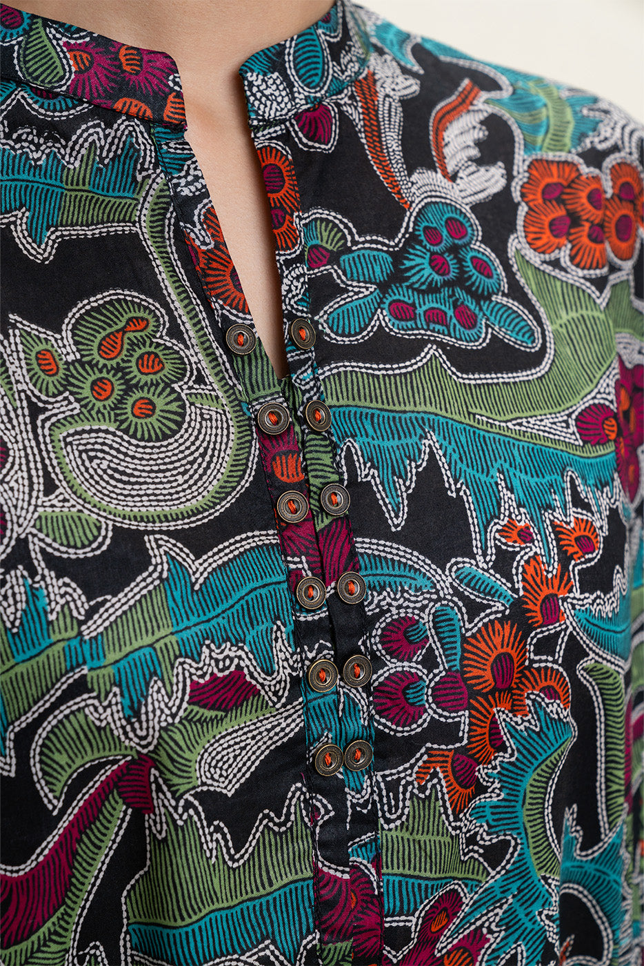 PRINTED LAWN SHIRT (PRET)